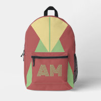 Schicke Pastell-Beeren-Geometrie-Tasche