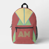 Schicke Pastell-Beeren-Geometrie-Tasche