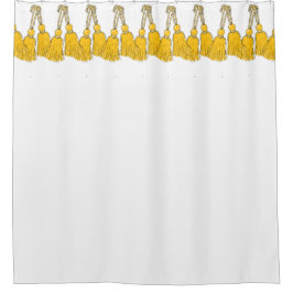 SCHICKE QUASTEN DER DUSCHEN-CURTAIN_86 MERIGOLD DUSCHVORHANG