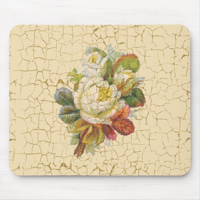 Schicke Rosenblumen Mousepad (Vorne)