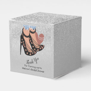 Schicke Schönheit Mode Glitter Brautparty Gefallen Geschenkschachtel