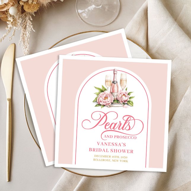 Schicke Wasserfarbe Servietten Brautdusche roségol (Chic watercolor napkins bridal shower blush gold

)