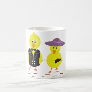SCHICKEN "GLÜCKLICH" KAFFEETASSE