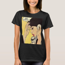 Schicken Sie einfach Schokolade Vintages Comic T-Shirt