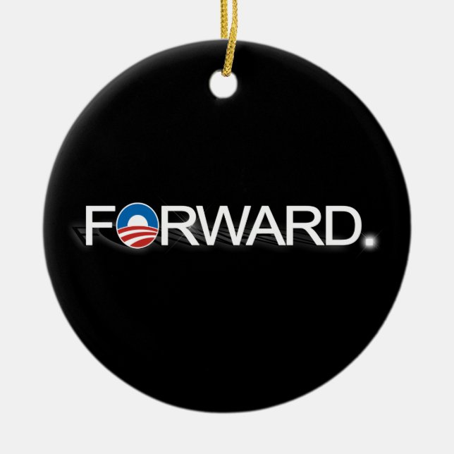 Schicken Sie für Obama 2012 nach Keramikornament (Vorne)
