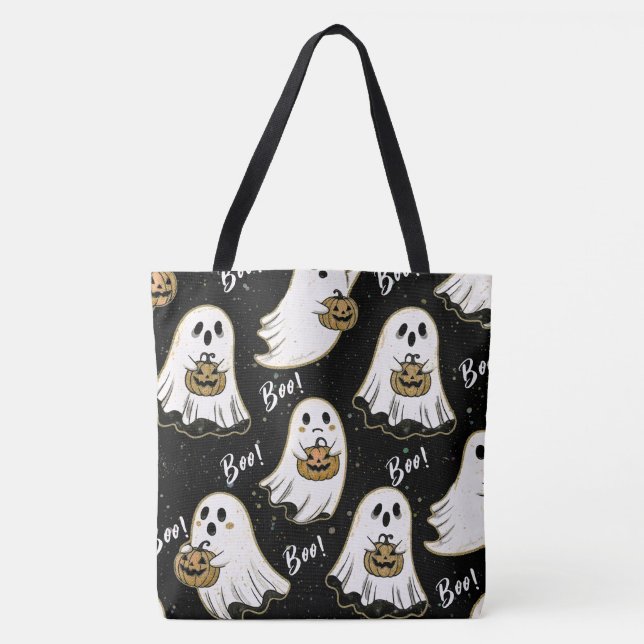 Schicker Halloween-Geist  Tasche (Vorderseite)