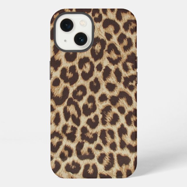 Schicker Leopard iPhone-ID-Hülle iPhone Hülle (Rückseite)