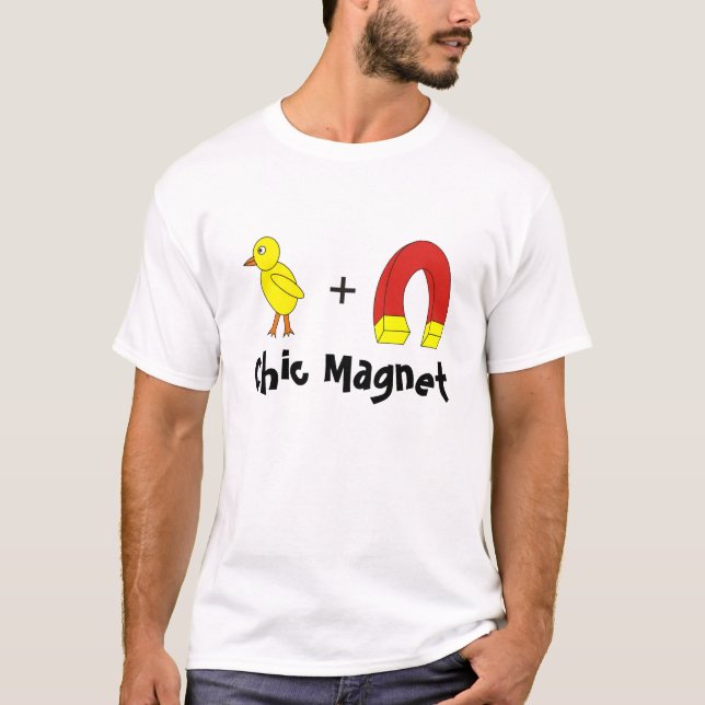Schicker Magnet T-Shirt (Vorderseite)
