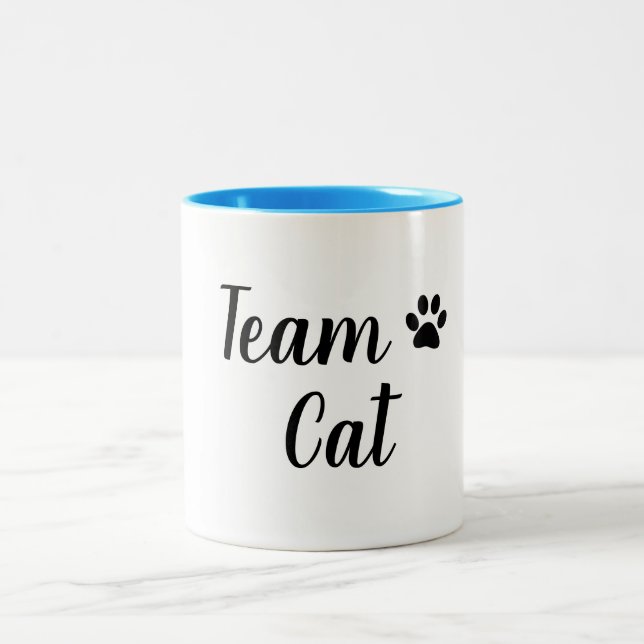 SCHICKER MUG_ TEAMCAT ZWEIFARBIGE TASSE (Mittel)