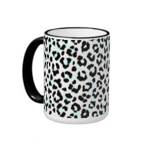 Schicker Schwarzweiss-Geparddruck