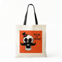Schicker Totenkopf-Süßigkeiten-Tasche