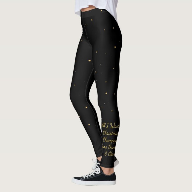 Schicker Weihnachts-Leoparden-Baum Leggings (Links)