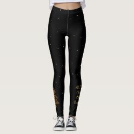 Schicker Weihnachts-Leoparden-Baum Leggings