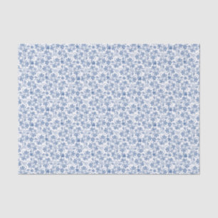 Schickes Indigo-Blau-ethnisches Seidenpapier