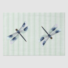 Schickes Libellen-Seidenpapier Seidenpapier