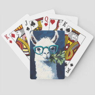 Schickes Llama Chic Spielkarten