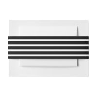 Schickes modernes schwarzes Streifen-Muster
