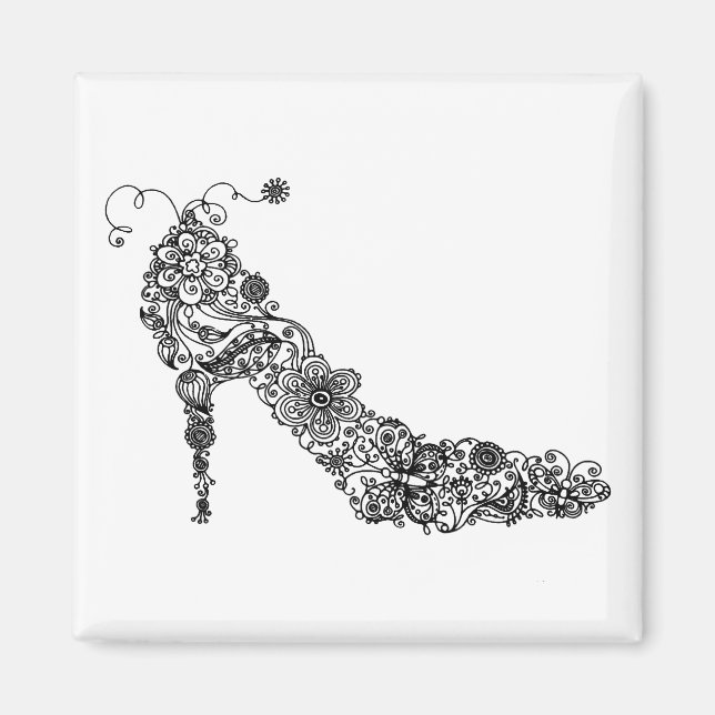 Schickes Schuh ~ Magnet (Vorne)
