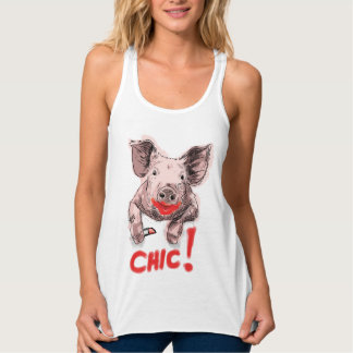 Schickes Schwein - Frauen Tank Top