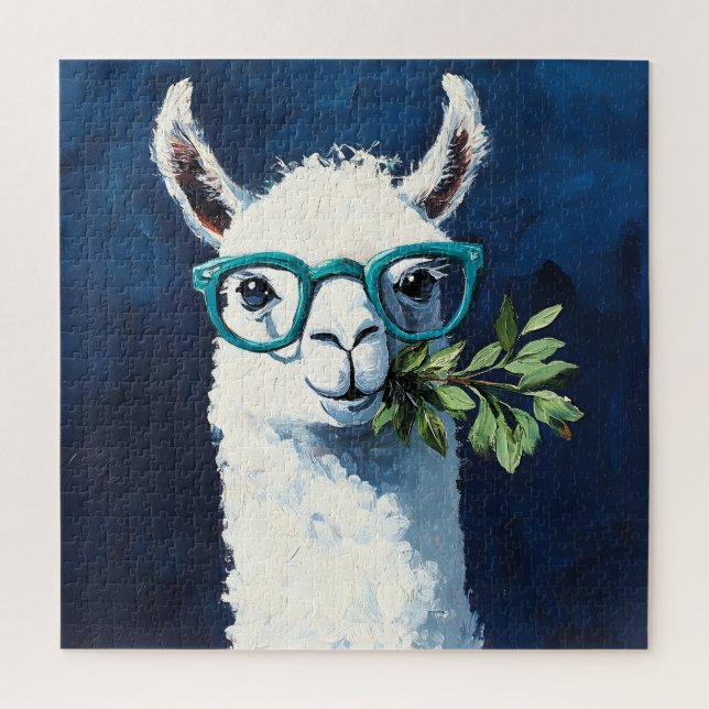 Schickes Smarty Llama (Vertikal)