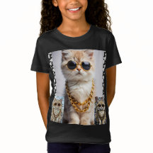Schickes Tier | Kitty In Sonnenbrille - Personalis