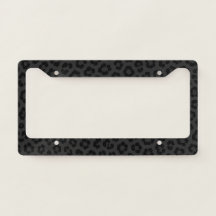 Schickes Tiermuster | Schwarzer Leopardenprint
