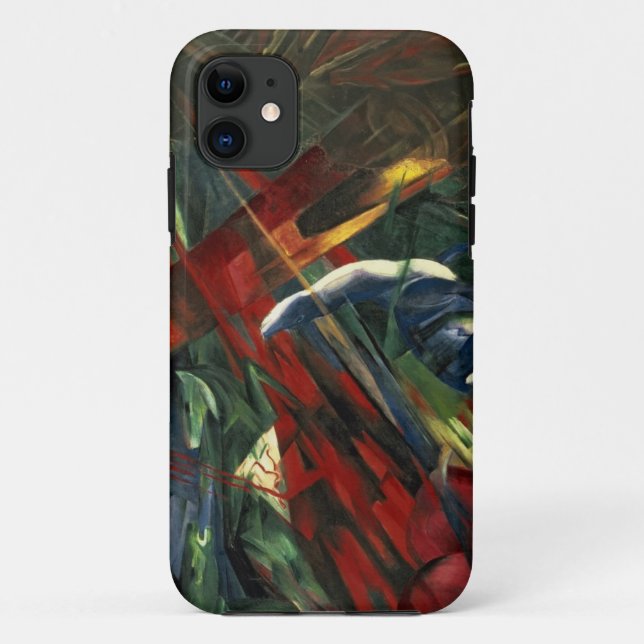 Schicksal der Tiere, 1913 Case-Mate iPhone Hülle (Rückseite)