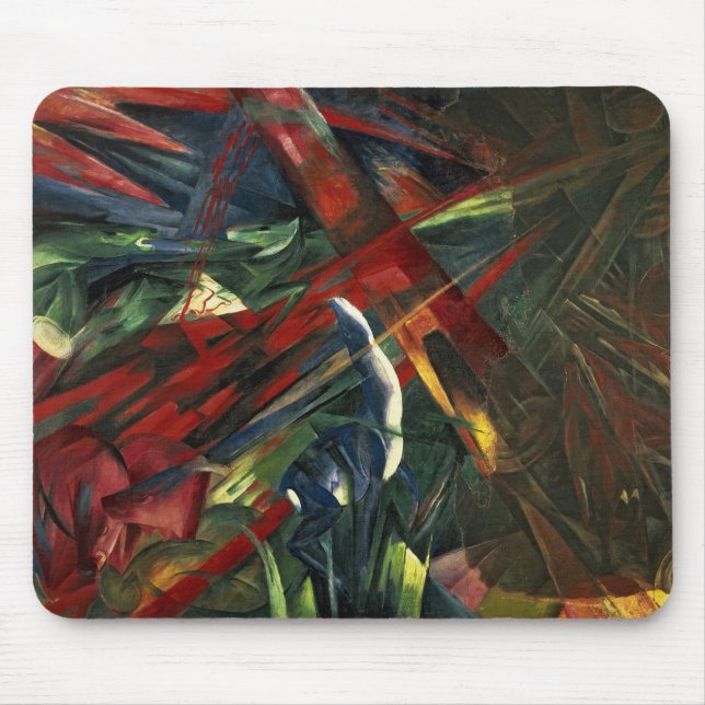 Schicksal der Tiere, 1913 Mousepad (Vorne)