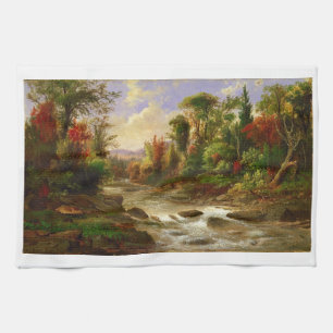 Schicksal Herbst-Fall-Waldfluss-Roberts Duncanson Handtuch