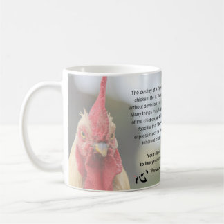 Schicksals-Huhn-Tasse Kaffeetasse