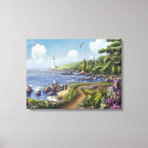 "Schicksals-Punkt-" Leinwand-Druck Alan Giana Leinwanddruck