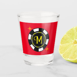 Schiebeglas - Poker Personalisiert (zuerst hinzufü Schnapsglas