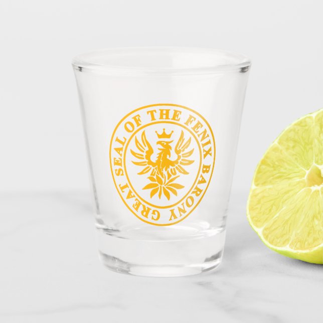 Schiebeglas Schnapsglas (Vorderseite)