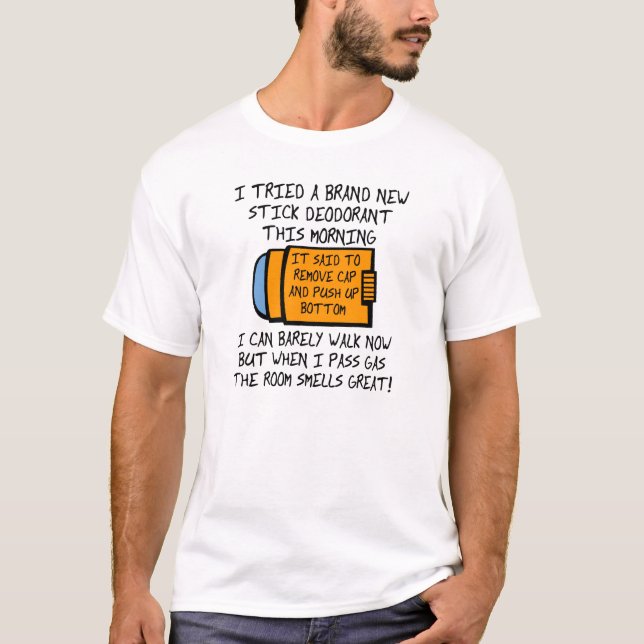 Schieben Sie das untere, sonnige Hemd nach oben T-Shirt (Vorderseite)