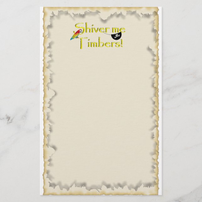 SCHIEBEN SIE MIR DIE TIMBERS! BRIEFPAPIER (Vorderseite)