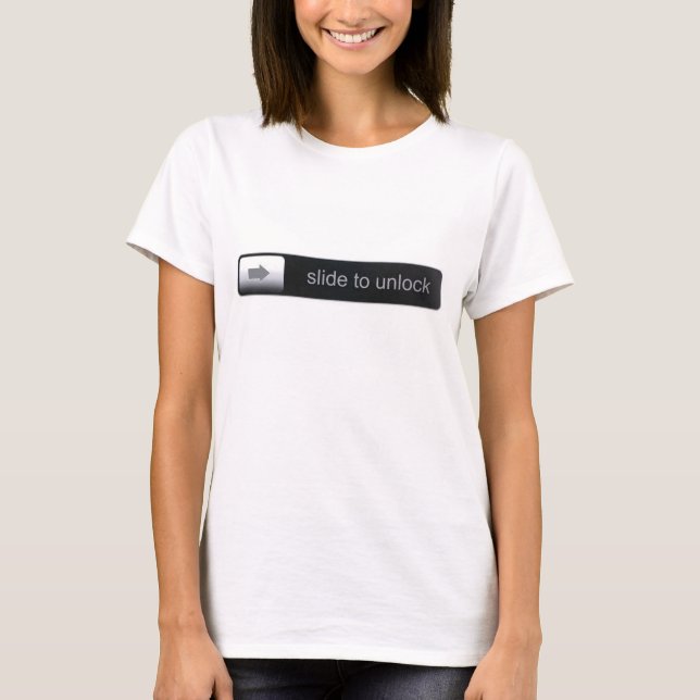 Schieben Sie, um T - Shirt zu entriegeln (Vorderseite)