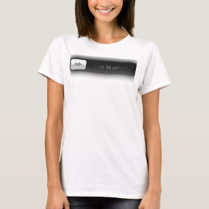 schieben Sie, um zu entriegeln T-Shirt