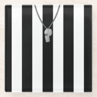 Schiedsrichter Jersey Untersetzer, Hockey Lacrosse