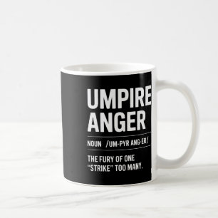 Schiedsrichter Wut Handschuh Pitcher Catcher Verka Kaffeetasse