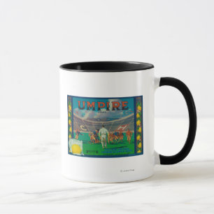 Schiedsrichter-Zitrone LabelClaremont, CA Tasse