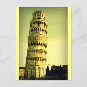 Schiefe Turm von Pisa Postkarte