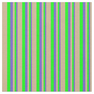 Schiefer Blau, Limon und farbig mit Tan Stoff
