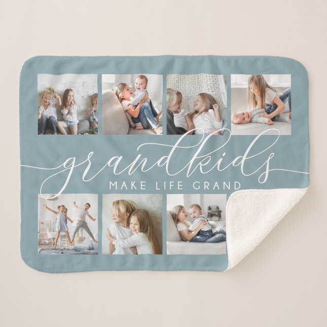 Schiefer | Großkinder machen Life Grand Foto Colla Sherpadecke (Vorderseite (Horizontal))