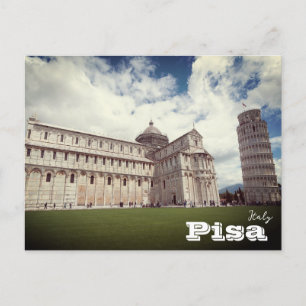 Schiefer Turm von Pisa europe Reisefotografie Postkarte