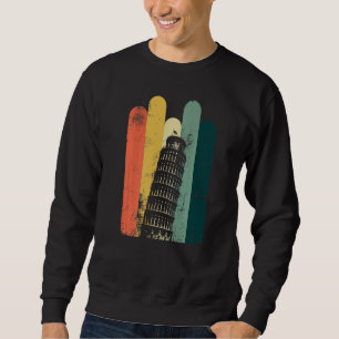 Schiefer Turm von Pisa Italien Gebäude Sehenswürdi Sweatshirt