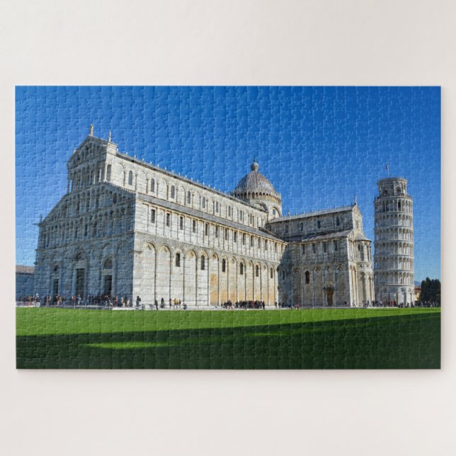 Schiefer Turm von Pisa und Dome italienische Sehen (Horizontal)