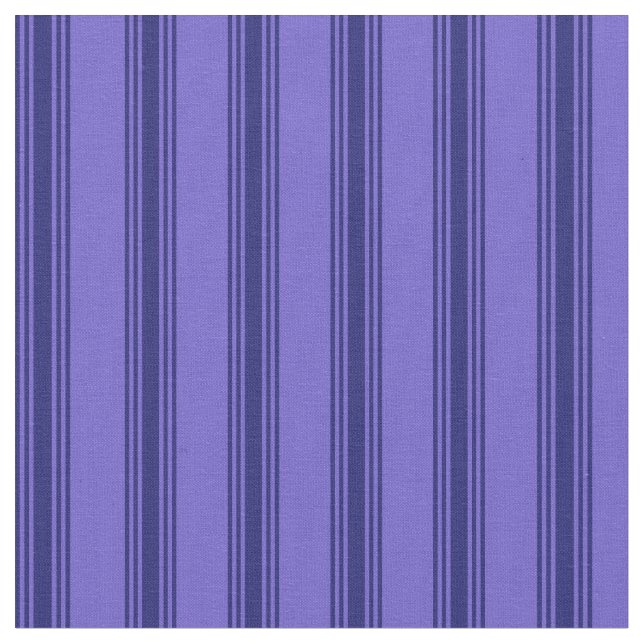 Schieferblau und Midnight Blue Lines Stoff (Nahaufnahme)