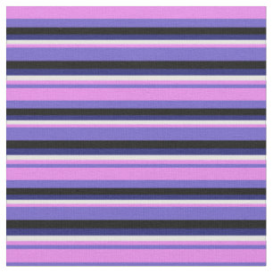 Schieferblau, Violett, Weiß, Mitternacht Blau und Stoff