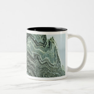 Schieferfelsen Zweifarbige Tasse