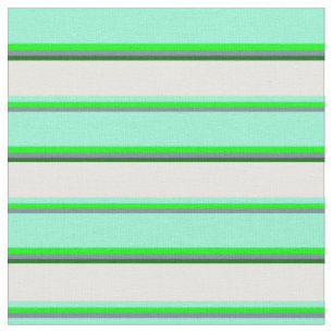 Schiefergrau, Limon, Aquamarine, Weiß und Dunkelgr Stoff